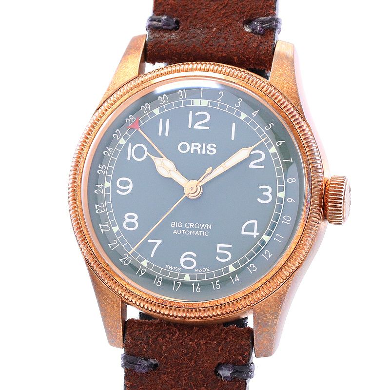 中古】ORIS BIG CROWN POINTER DATE 80TH ANNIVERSARY EDITION オリス ビッグクラウン ポインターデイト  80THアニバーサリーエディション 01 754 7741 3167-07 5 20 58BR｜ヴィンテージブランド｜時計・腕時計の通販サイトBEST  ISHIDA（正規・中古販売店）