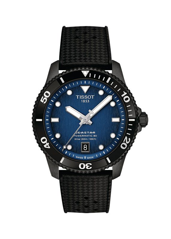 メンズ腕時計 TISSOTシースター1000 自動巻き時計 （TISSOT - 【美品 