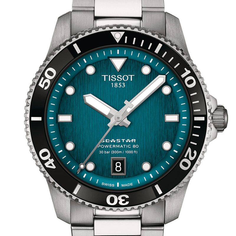【専用箱有】ティソ/シースター/T120.40/パワーマチック80/メンズ腕時計テレバッチの腕時計