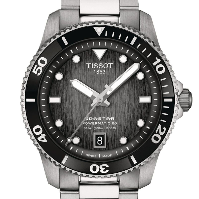 TISSOT Seastar 1000 Powermatic 80 40mm ティソ シースター1000 パワーマティック 80 40mm  T120.807.11.051.00｜正規取り扱いブランド｜時計・腕時計の通販サイトBEST ISHIDA（正規・中古販売店）