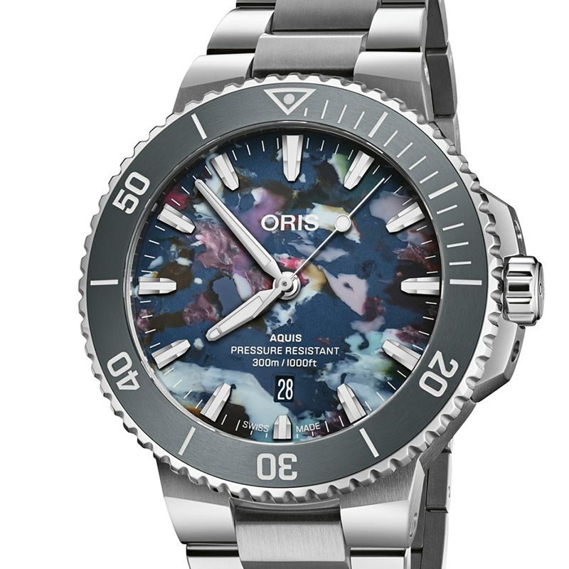 ORIS Aquis date Upcyle オリス アクイスデイト アップサイクル 01 733 