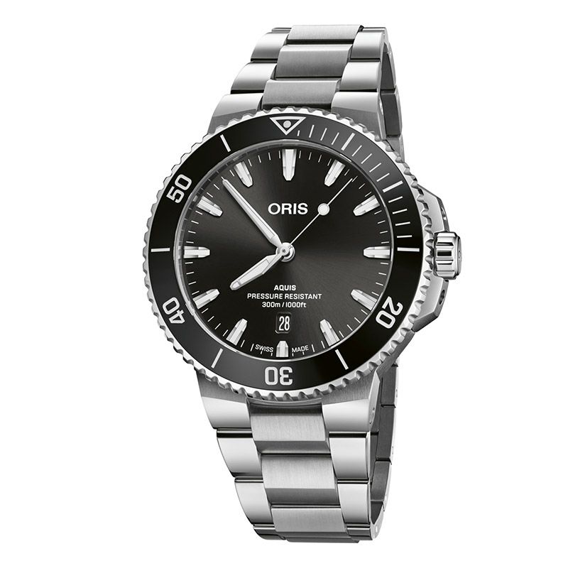 ORIS Aquis date オリス アクイスデイト 01 733 7789 4154-07 8 23  04PEB｜正規取り扱いブランド｜時計・腕時計の通販サイトBEST ISHIDA（正規・中古販売店）