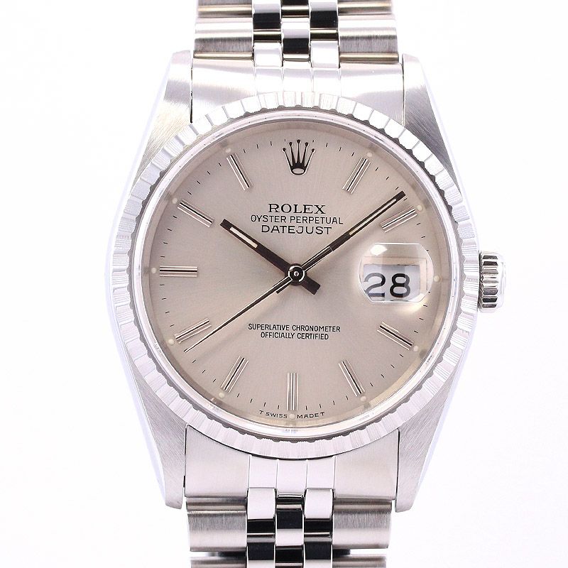 【中古】ROLEX OYSTER PERPETUAL DATEJUST ロレックス オイスターパーペチュアル デイトジャスト 16220
