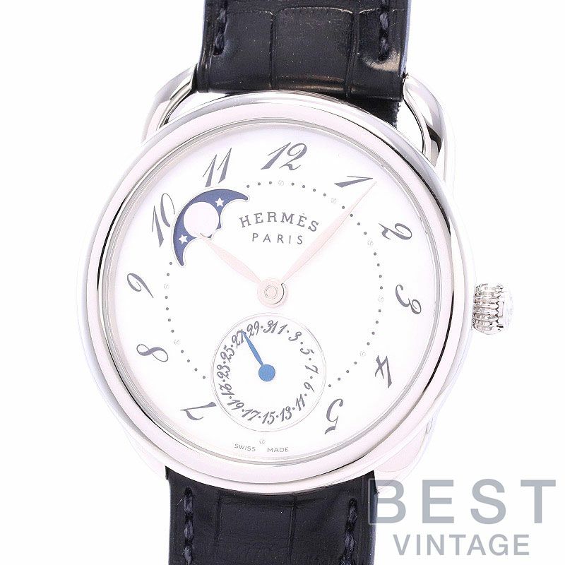 中古】HERMES ARCEAU PETITE LUNE エルメス アルソー プティット