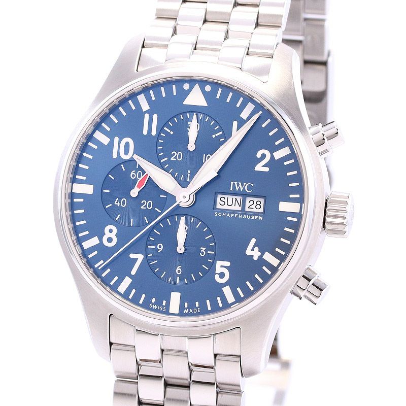 中古】IWC PILOT'S WATCH CHRONOGRAPH “LE PETIT PRINCE” アイ・ダブリュー・シー パイロット・ウォッチ・ クロノグラフ “プティ・プランス” IW377717｜ヴィンテージブランド｜時計・腕時計の通販サイトBEST ISHIDA（正規・中古販売店）