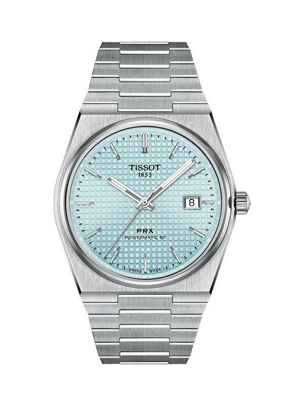 最も激安新品 TISSOT ティソ 腕時計 正規品 PRX ピーアールエックス クオーツ カレンダー 3針 10気圧防水 ステンレス メンズ ブルー プレゼント ティソ