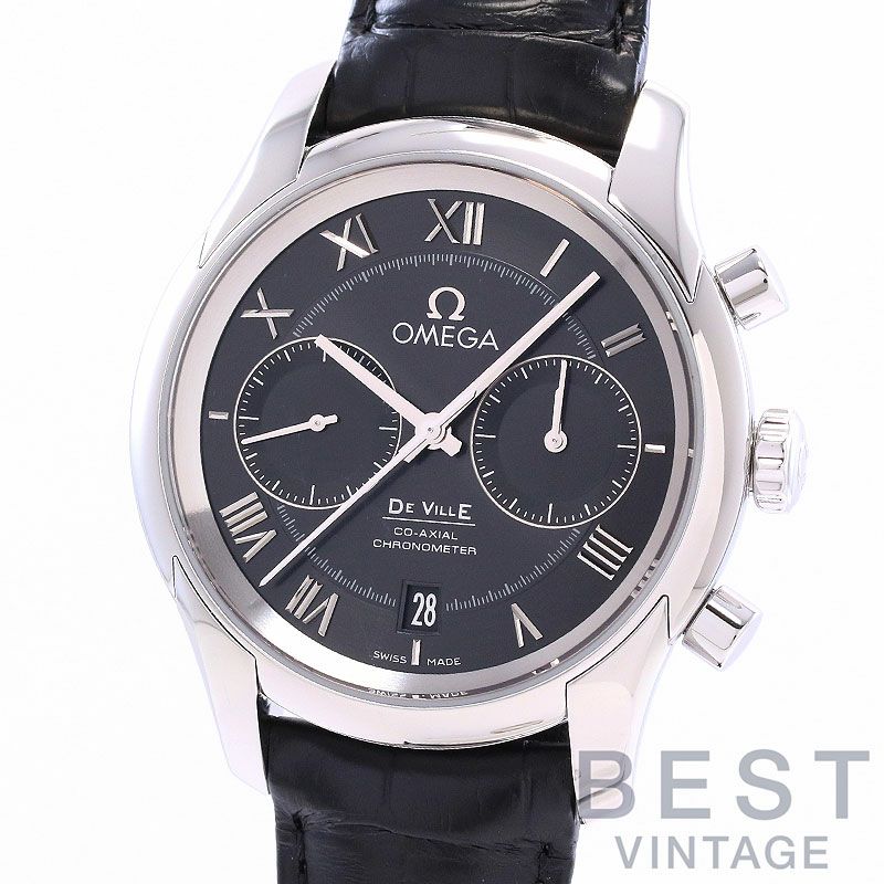 【中古】OMEGA DE VILLE CO-AXIAL CHRONOGRAPH <br>オメガ デ・ヴィル コーアクシャル クロノグラフ <br>431.13.42.51.01.001