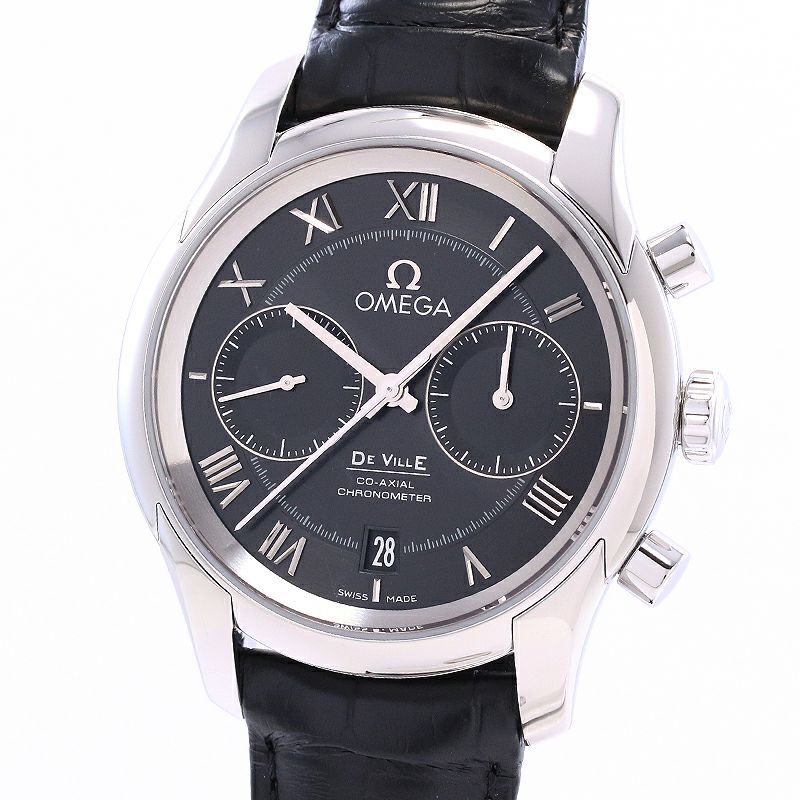 【中古】OMEGA DE VILLE CO-AXIAL CHRONOGRAPH <br>オメガ デ・ヴィル コーアクシャル クロノグラフ <br>431.13.42.51.01.001