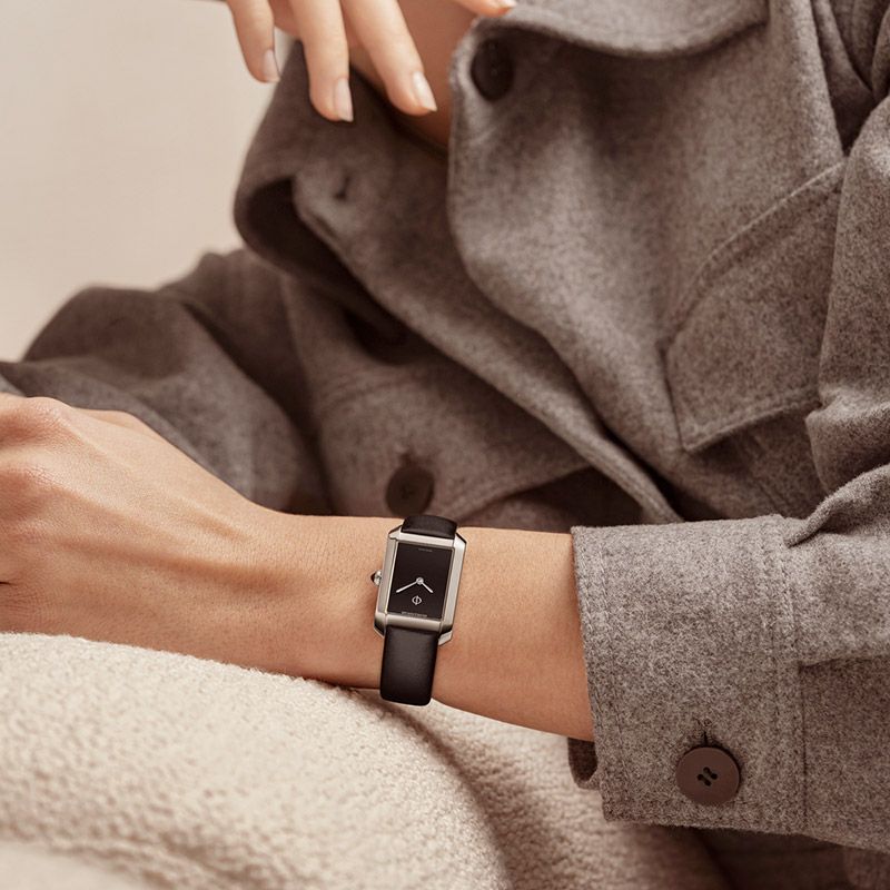 BAUME＆MERCIER HAMPTON BLACK SMALL ボーム＆メルシエ ハンプトン  