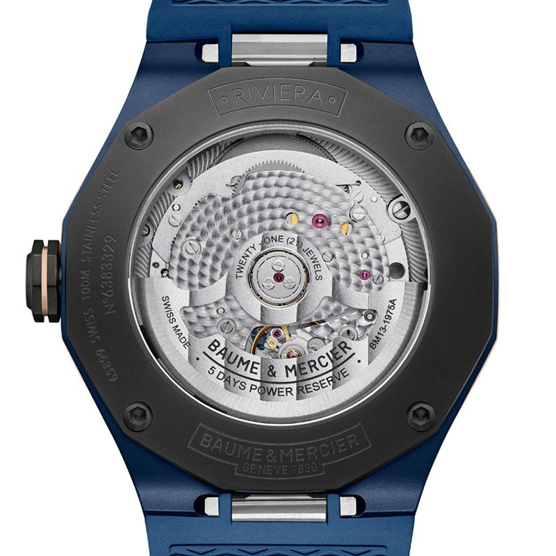 ボーム＆メルシエ リビエラ ボーマティック チタニウム M0A10769