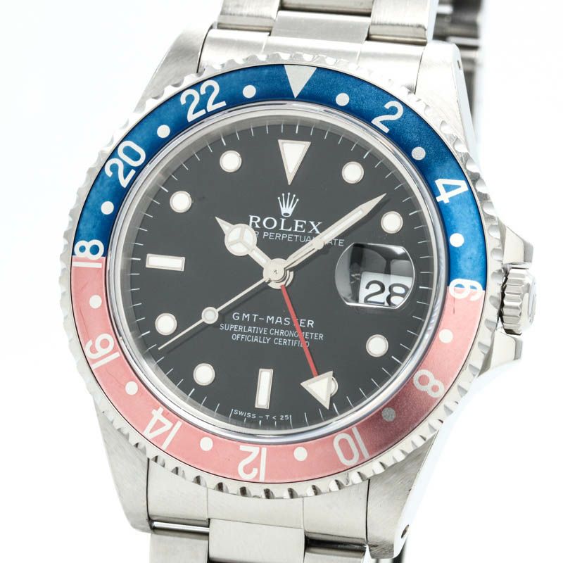 NEW国産◇ROLEX　ロレックス　腕時計　GMT マスター　16700　T番　1996年式(OH証明書付き) 本体