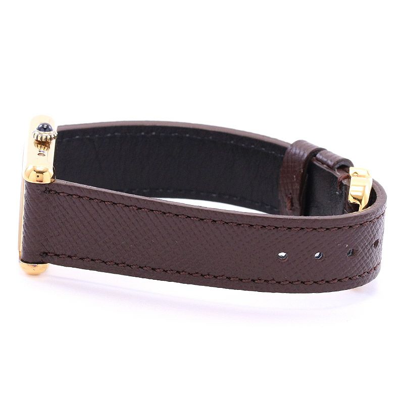 カルティエ　ベルメイユ（Cartier VERMEIL）　OH済 中古】CARTIER MUST TANK SMALL MODEL VERMEIL カルティエ