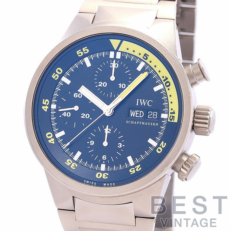 【中古】IWC AQUATIMER CHRONOGRAPH アイ・ダブリュー・シー アクアタイマー・クロノグラフ  IW371903｜ヴィンテージブランド｜時計・腕時計の通販サイトBEST ISHIDA（正規・中古販売店）