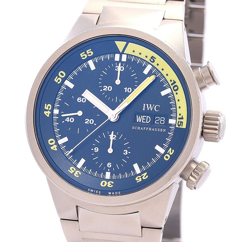 【中古】IWC AQUATIMER CHRONOGRAPH <br>アイ・ダブリュー・シー アクアタイマー・クロノグラフ <br>IW371903