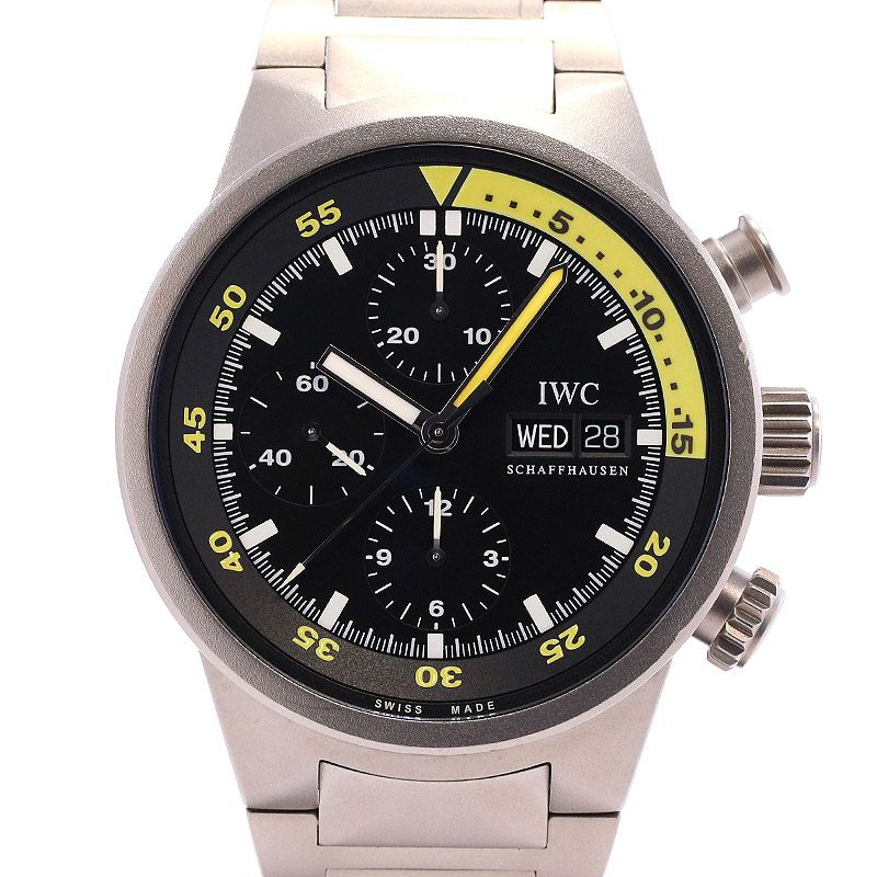 【中古】IWC AQUATIMER CHRONOGRAPH <br>アイ・ダブリュー・シー アクアタイマー・クロノグラフ <br>IW371903
