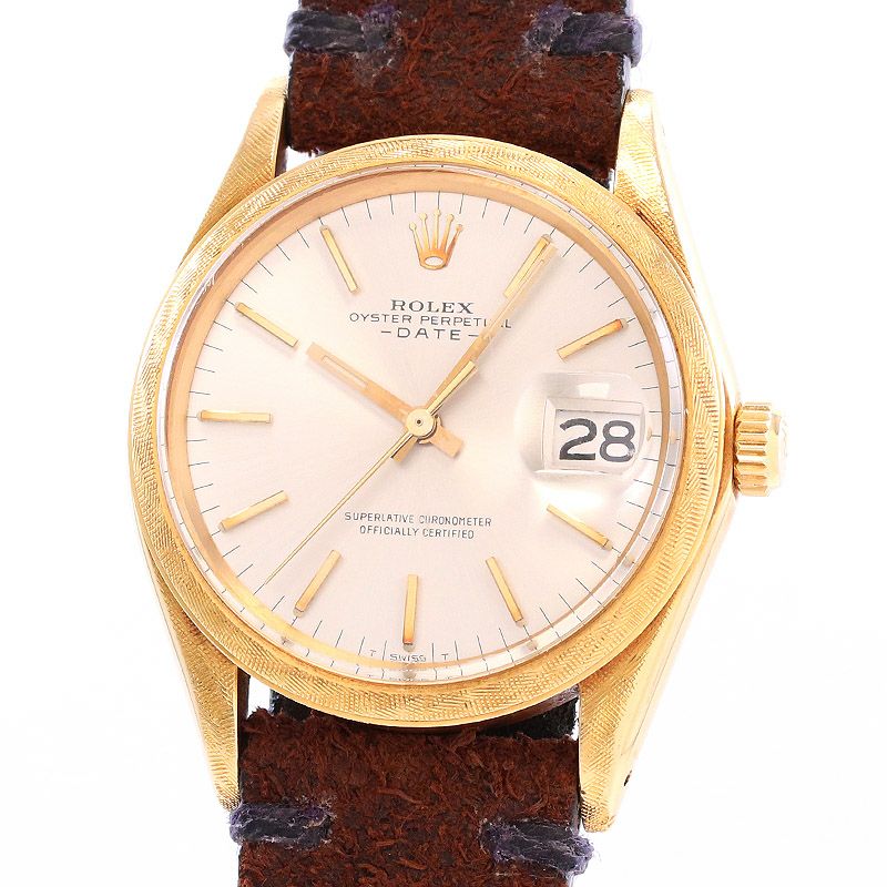 【中古】ROLEX OYSTER PERPETUAL DATE "FLORENTINE FINISH" ロレックス オイスターパーペチュアル デイト "フィレンツェ仕上げ" 1502/8