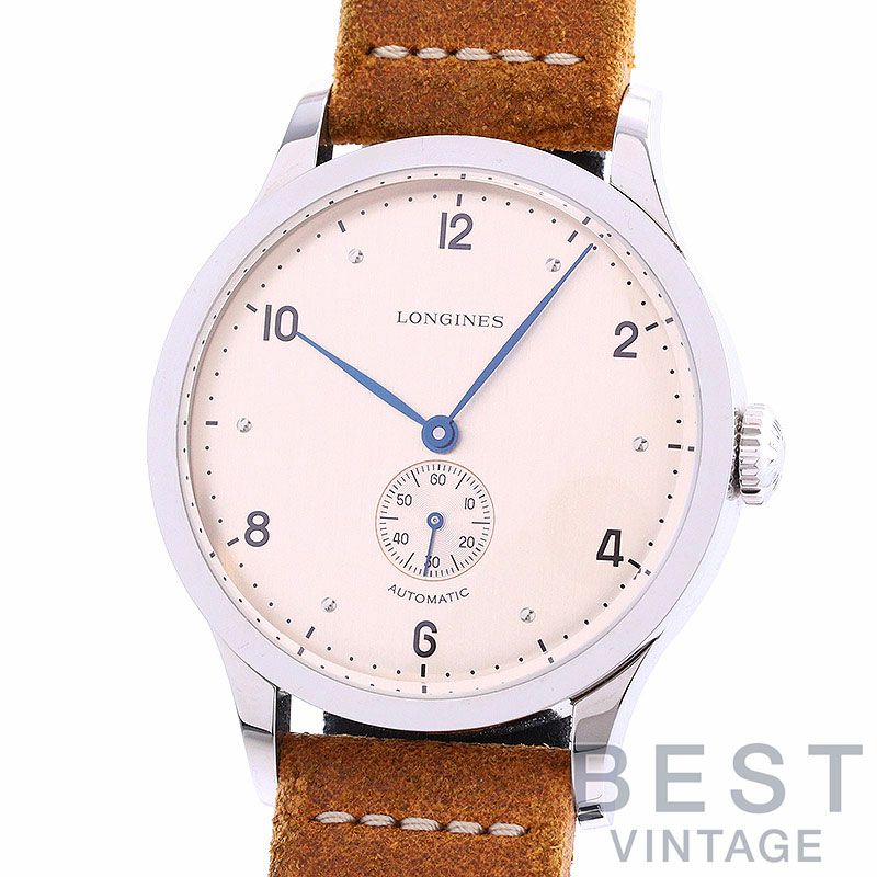 【中古】LONGINES HERITAGE 1945 <br>ロンジン ヘリテージ 1945 <br>L2.813.4.66.0 (L2.813.4)