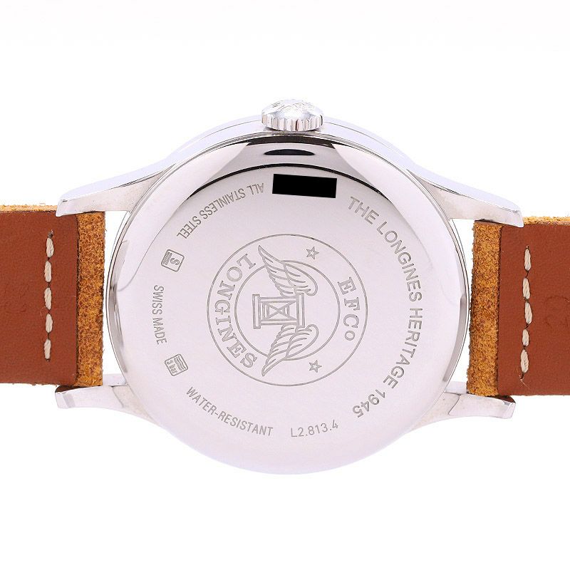 【中古】LONGINES HERITAGE 1945 <br>ロンジン ヘリテージ 1945 <br>L2.813.4.66.0 (L2.813.4)