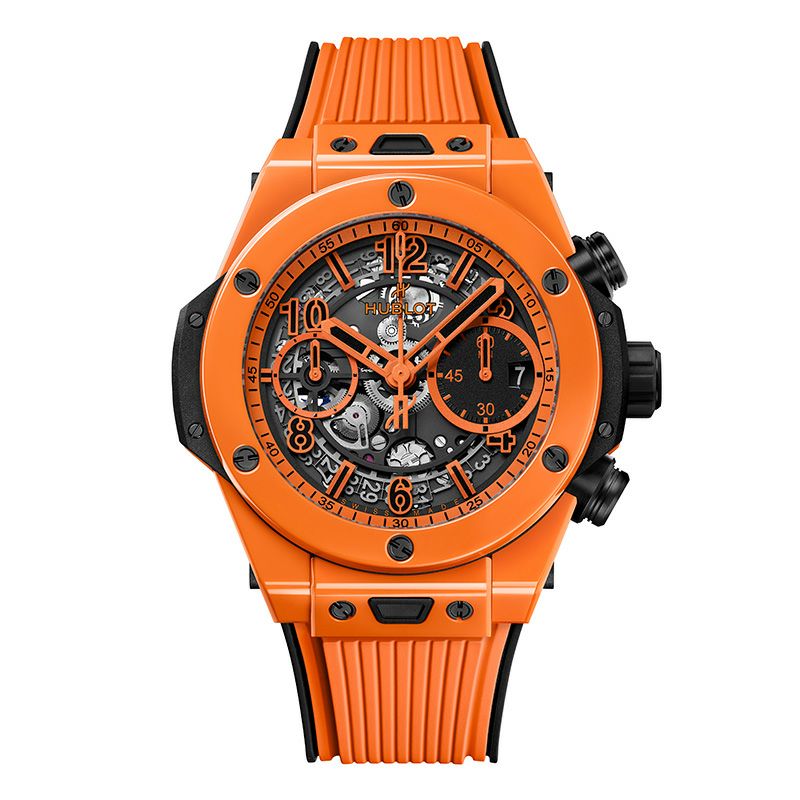 HUBLOT BIG BANG UNICO ORANGE CERAMIC ウブロ ビック・バン ウニコ オレンジセラミック 441.CU.5910.RX