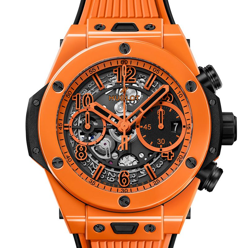 HUBLOT BIG BANG UNICO ORANGE CERAMIC ウブロ ビック・バン ウニコ オレンジセラミック 441.CU.5910.RX