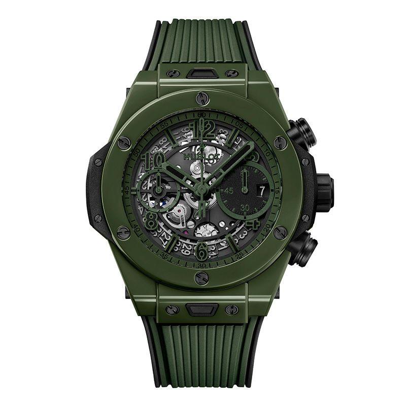HUBLOT BIG BANG UNICO DARK GREEN CERAMIC ウブロ ビック・バン ウニコ ダークグリーンセラミック 441.GX.5210.RX