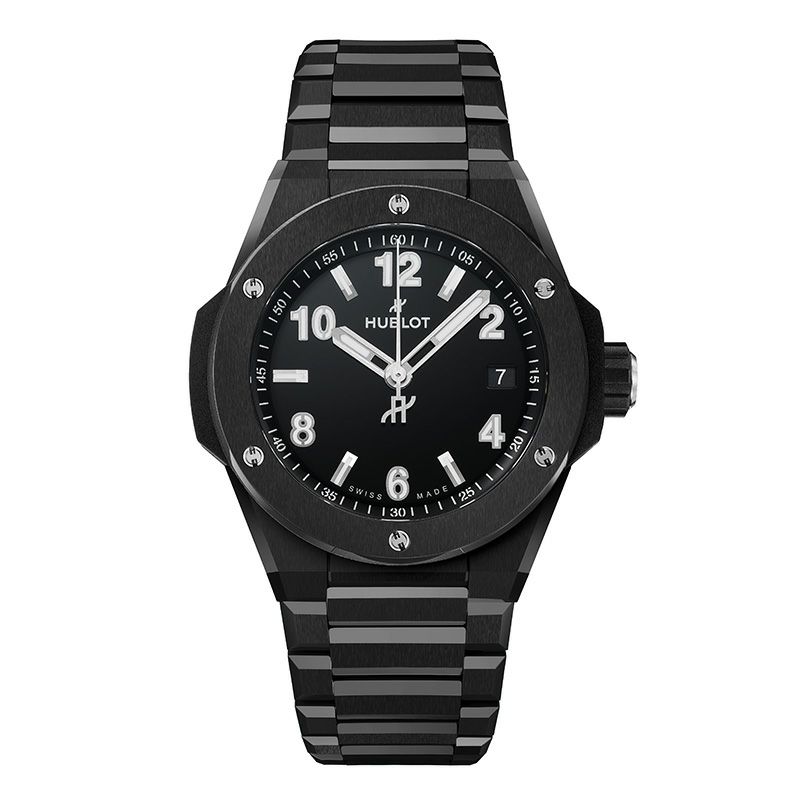HUBLOT BIG BANG INTEGRATED TIME ONLY BLACK MAGIC ウブロ