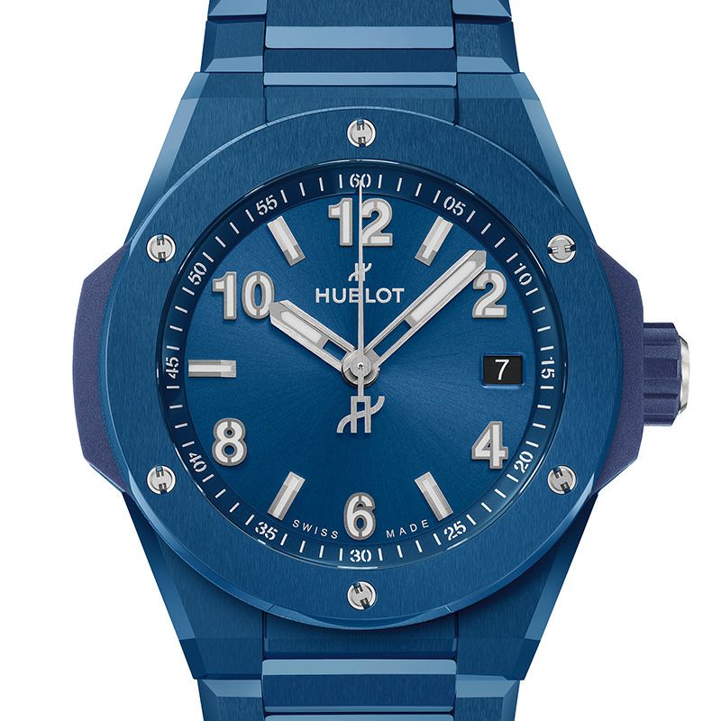 HUBLOT BIG BANG INTEGRATED TIME ONLY BLUE CERAMIC ウブロ ビッグ・バン インテグレーテッド  タイムオンリー ブルーセラミック 457.EX.7170.EX｜正規取り扱いブランド｜時計・腕時計の通販サイトBEST ISHIDA（正規・中古販売店）