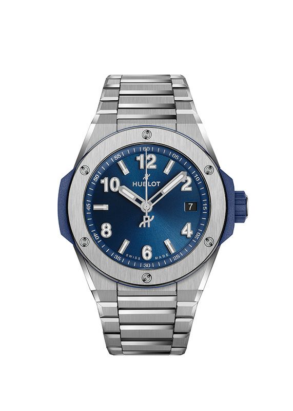 HUBLOT BIG BANG INTEGRATED TIME ONLY TITANIUM BLUE ウブロ ビッグ・バン インテグレーテッド タイムオンリー チタニウム ブルー 457.NX.7170.NX