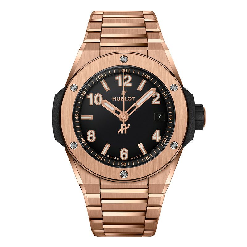 HUBLOT BIG BANG INTEGRATED TIME ONLY KING GOLD ウブロ ビッグ・バン インテグレーテッド タイムオンリー キングゴールド 457.OX.1280.OX