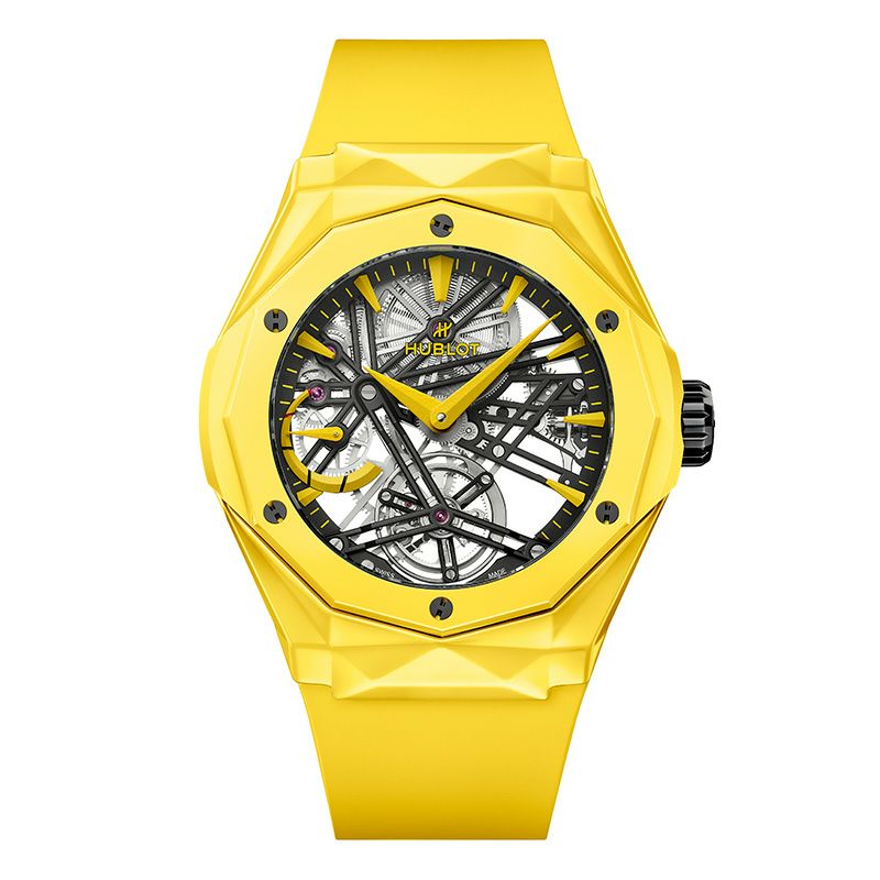 HUBLOT CLASSIC FUSION TOURBILLON ORLINSKI YELLOW MAGIC ウブロ クラシック・フュージョン トゥールビヨン オーリンスキー イエローマジック 505.CY.119Y.RX.ORL24