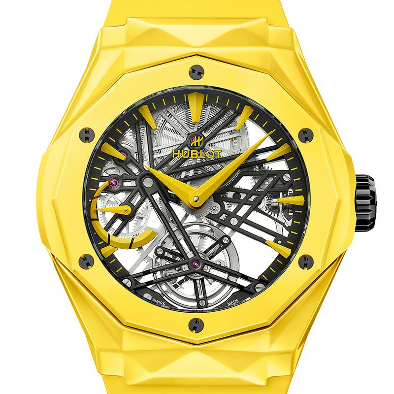 HUBLOT CLASSIC FUSION TOURBILLON ORLINSKI YELLOW MAGIC ウブロ クラシック・フュージョン トゥールビヨン オーリンスキー イエローマジック 505.CY.119Y.RX.ORL24