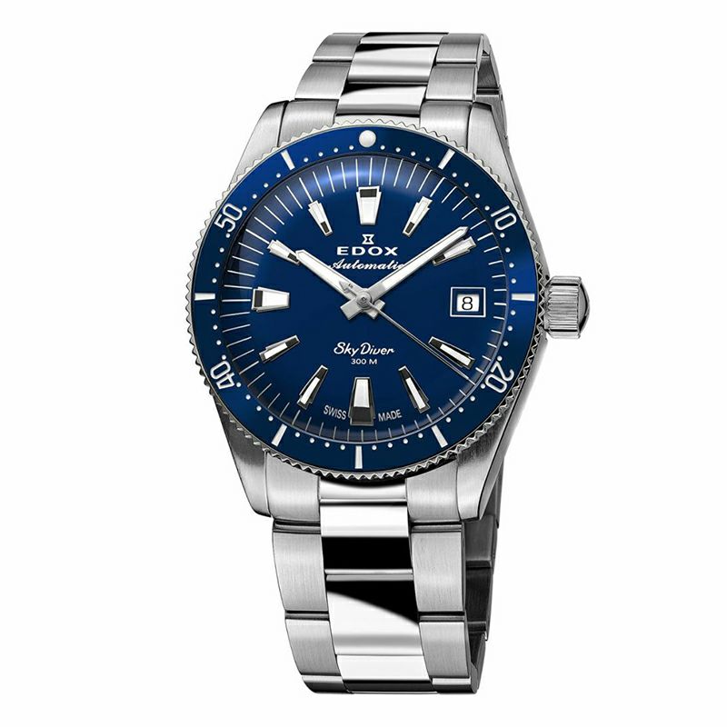 EDOX SKYDIVER 38 DATE AUTOMATIC エドックス スカイダイバー 38 デイト オートマティック 80131-3BUM-BUIN