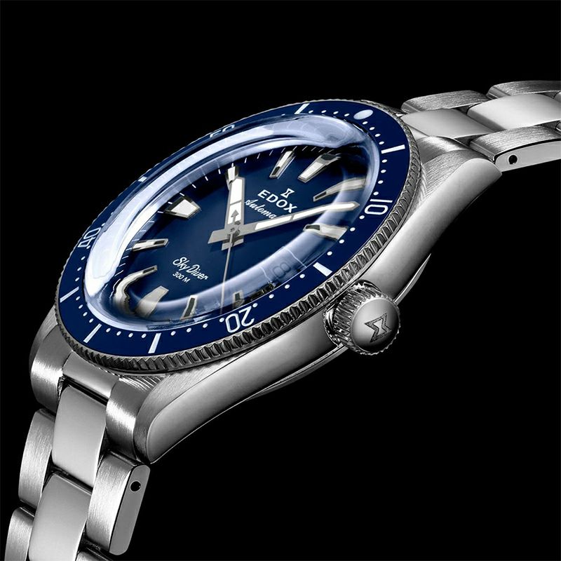 EDOX SKYDIVER 38 DATE AUTOMATIC エドックス スカイダイバー 38 デイト オートマティック 80131-3BUM-BUIN