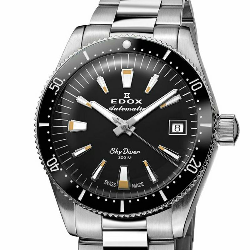 EDOX SKYDIVER 38 DATE AUTOMATIC エドックス スカイダイバー 38 デイト オートマティック 80131-3NM-NIB