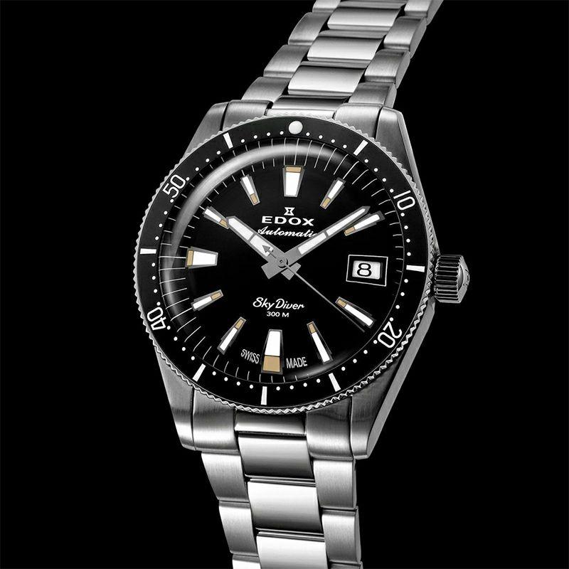 EDOX SKYDIVER 38 DATE AUTOMATIC エドックス スカイダイバー 38 デイト オートマティック 80131-3NM-NIB