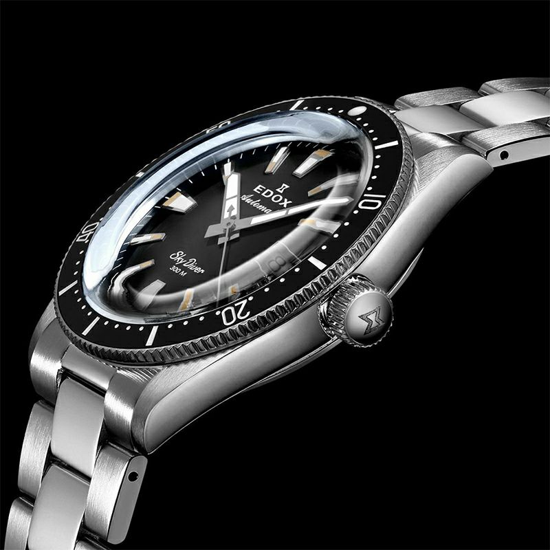 EDOX SKYDIVER 38 DATE AUTOMATIC エドックス スカイダイバー 38 デイト オートマティック 80131-3NM-NIB
