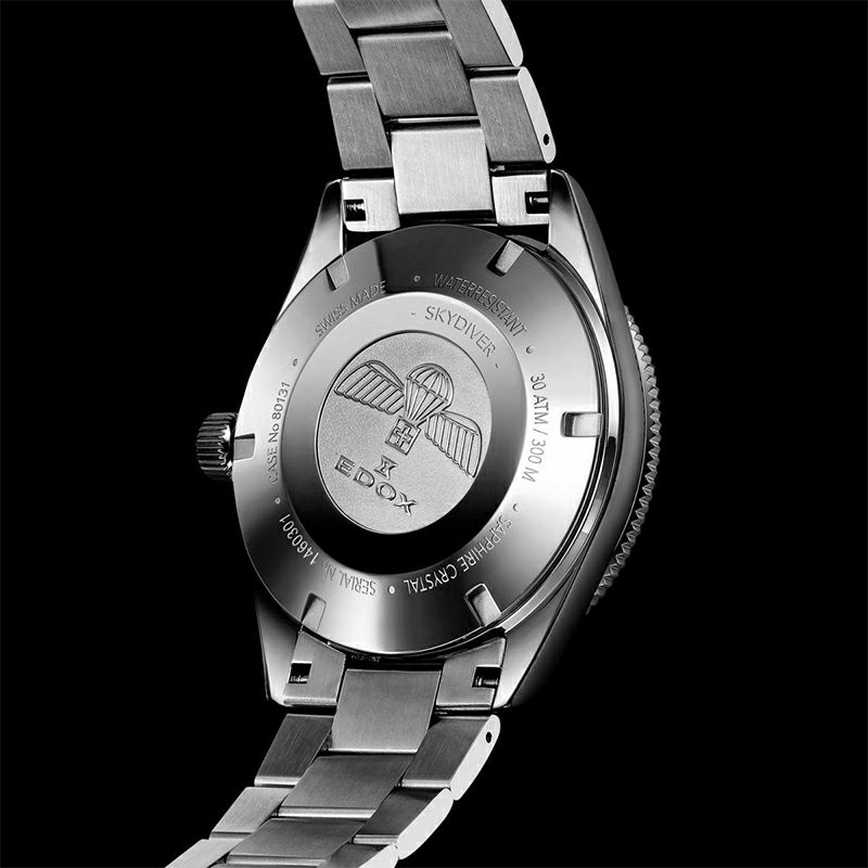 EDOX SKYDIVER 38 DATE AUTOMATIC エドックス スカイダイバー 38 デイト オートマティック 80131-3NM-NIB