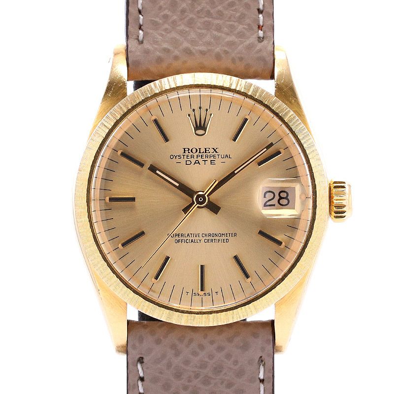 中古】ROLEX OYSTER PERPETUAL DATE ロレックス オイスター 