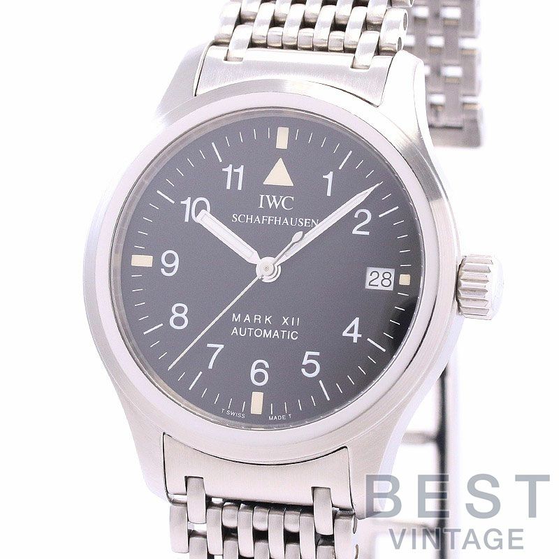 中古】IWC PILOT'S WATCH MARK XII アイ・ダブリュー・シー パイロット・ウォッチ マークXII IW324102  (3241-002)｜ヴィンテージブランド｜時計・腕時計の通販サイトBEST ISHIDA（正規・中古販売店）