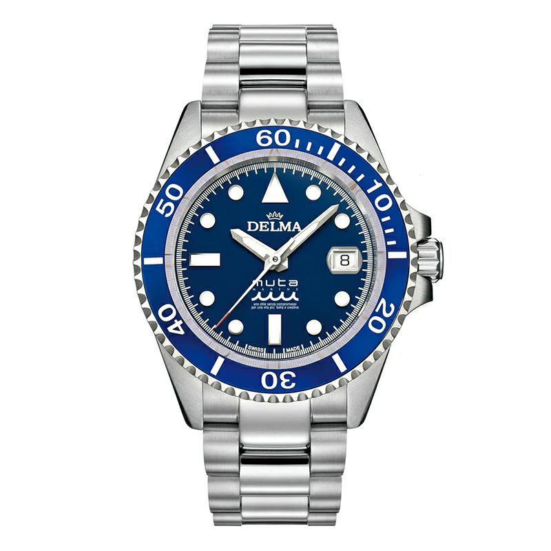 【正規】【自動巻き】【メンズ】【腕時計】DELMA Commodore muta Marine Model デルマ コモドール(muta MARINEモデル) 41701.690.6.041.M 時計・腕時計の通販サイト - BEST Ishida