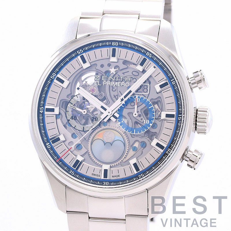 中古】ZENITH CHRONOMASTER EL PRIMERO GRAND DATE FULL OPEN ゼニス クロノマスター エル・プリメロ グランドデイト  フルオープン 03.2530.4047/78.M2530｜ヴィンテージブランド｜時計・腕時計の通販サイトBEST ISHIDA（正規・中古販売店）