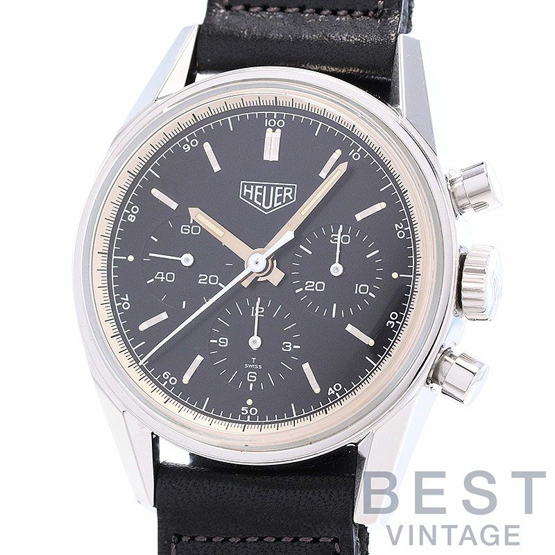 中古】TAG HEUER CARRERA CLASSIC CHRONOGRAPH 1964 RE-EDITION タグ 