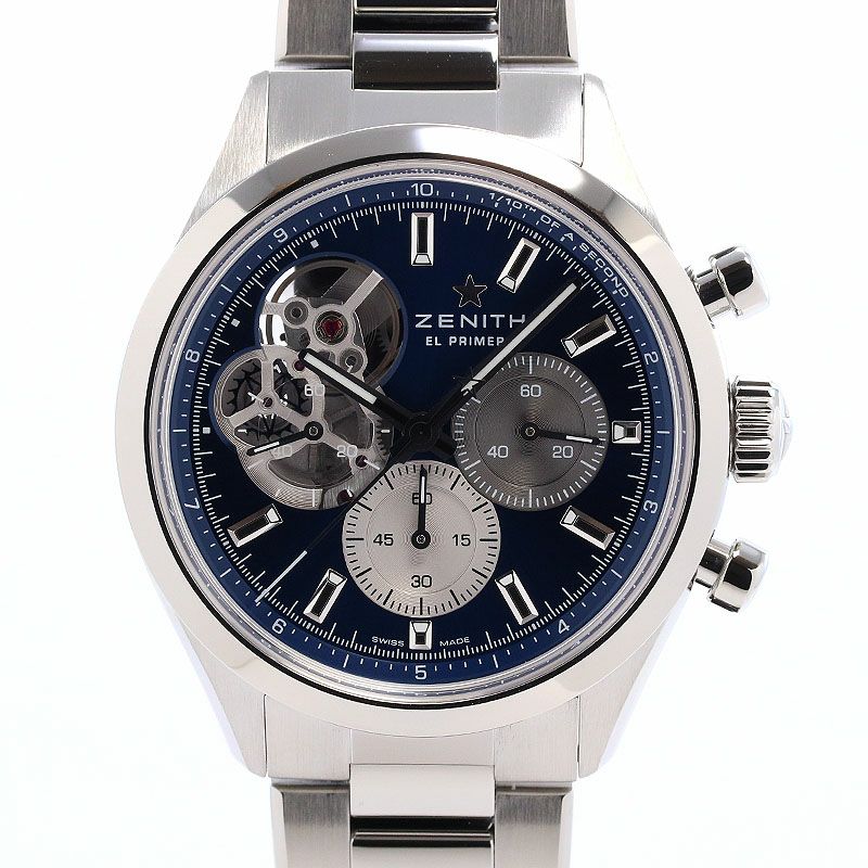 中古】ZENITH CHRONOMASTER OPEN BOUTIQUE EDITION ゼニス クロノ 