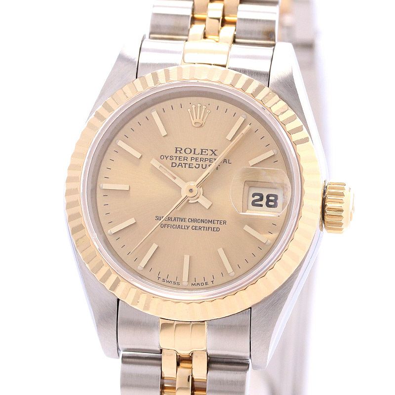 中古】ROLEX OYSTER PERPETUAL DATEJUST ロレックス オイスター ...