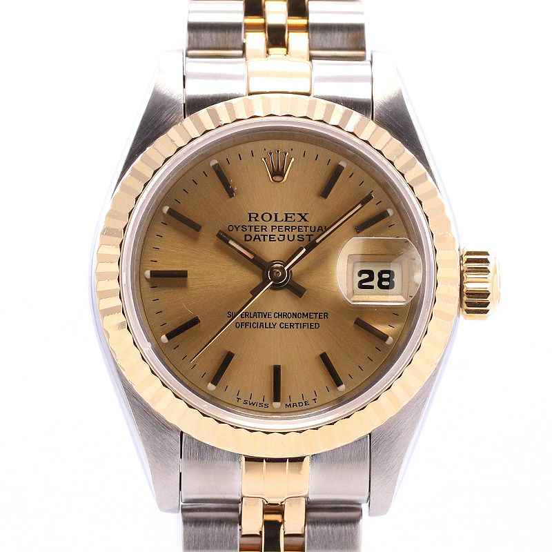 【中古】ROLEX Oyster Perpetual Datejust ロレックス オイスターパーペチュアル デイトジャスト 69173 時計・腕時計の通販サイト - BEST Vintage