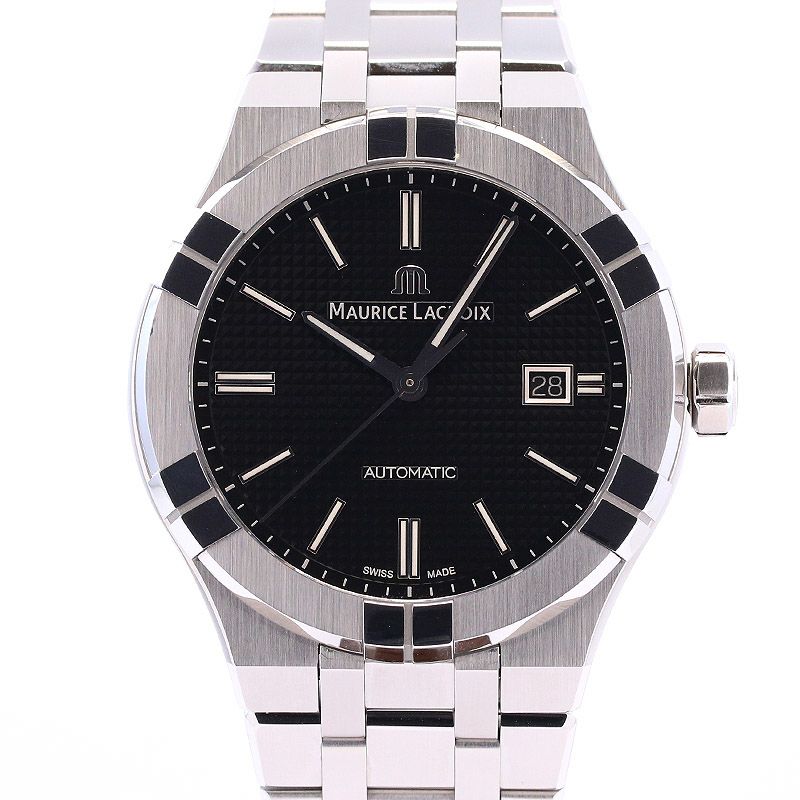 【中古】MAURICE LACROIX ICON AUTOMATIC 42MM モーリス・ラクロア アイコン オートマティック 42MM AI6008-SS002-330-1