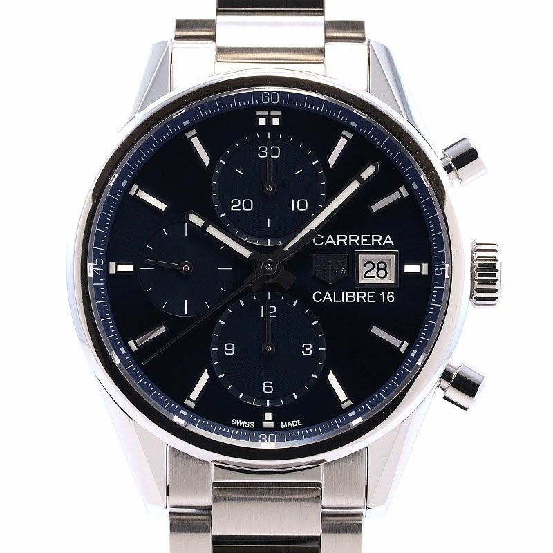 【中古】TAG HEUER CARRERA CALIBRE 16 CHRONOGRAPH タグ・ホイヤー カレラ キャリバー16 クロノグラフ CBK2112.BA0715
