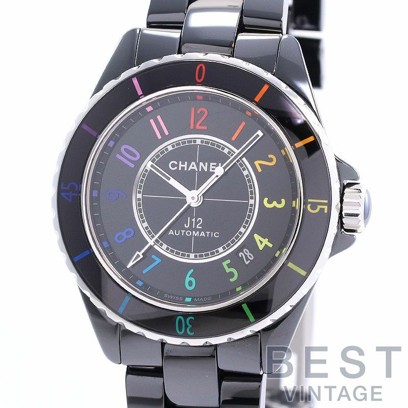 中古】CHANEL J12 ELECTRO CALIBRE 12.1 38MM LIMITED シャネル J12 