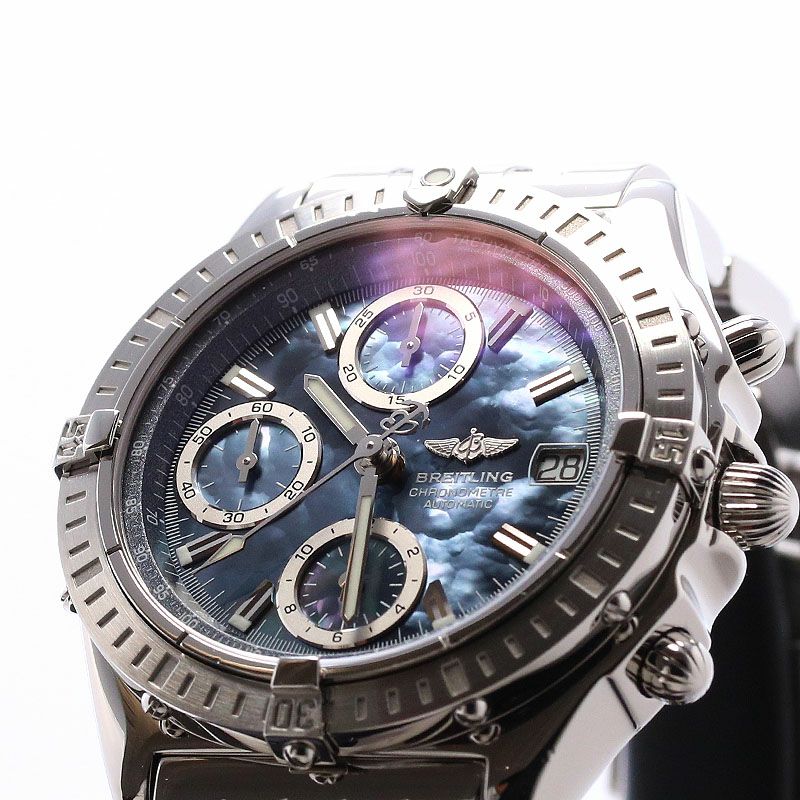中古】BREITLING CHRONOMAT MOP BLACK JAPAN LIMITED ブライトリング 