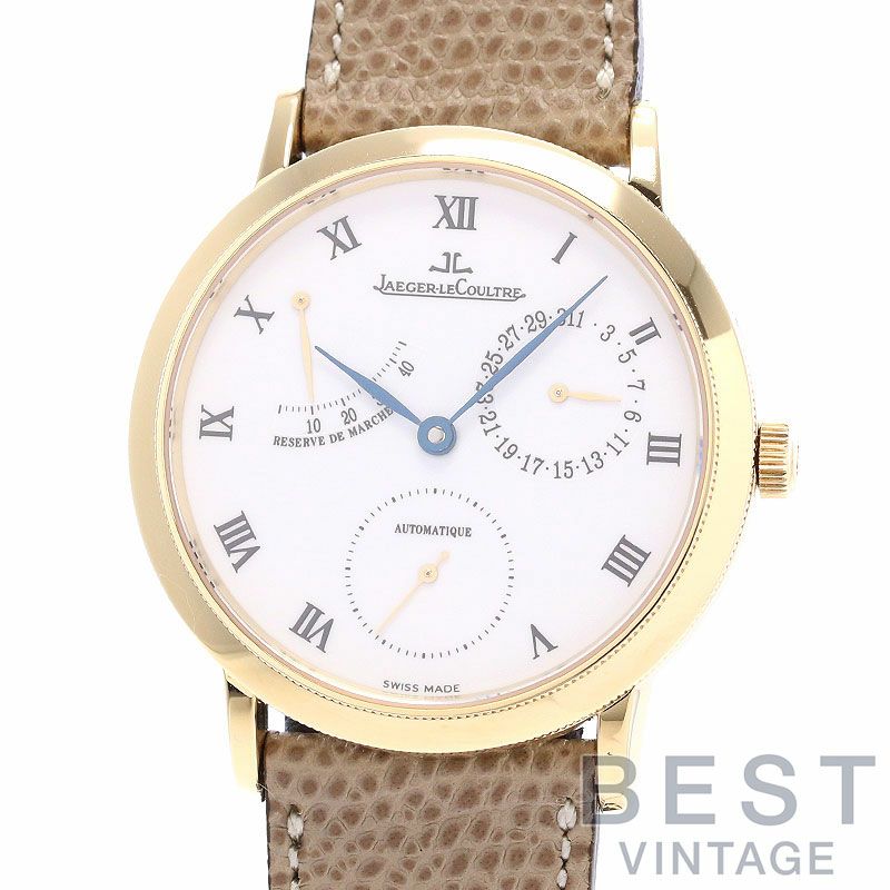 【中古】JAEGER-LECOULTRE GENTILHOMME RESERVE DE MARCHE ジャガー・ルクルト ジェントローム リザーブ・ド・マルシェ QA155106 (155.1.93)